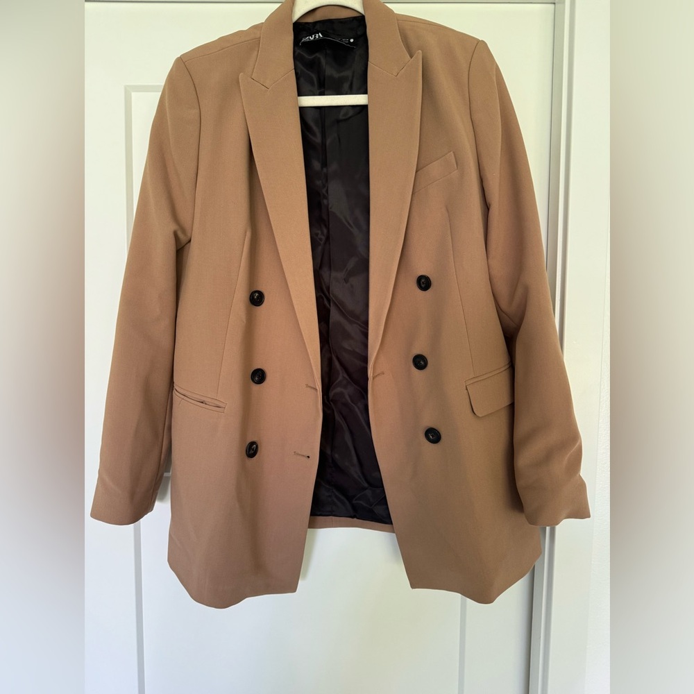 Zara camel blazer